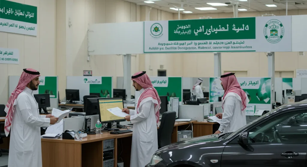 نقل ملكية بدون فحص في السعودية